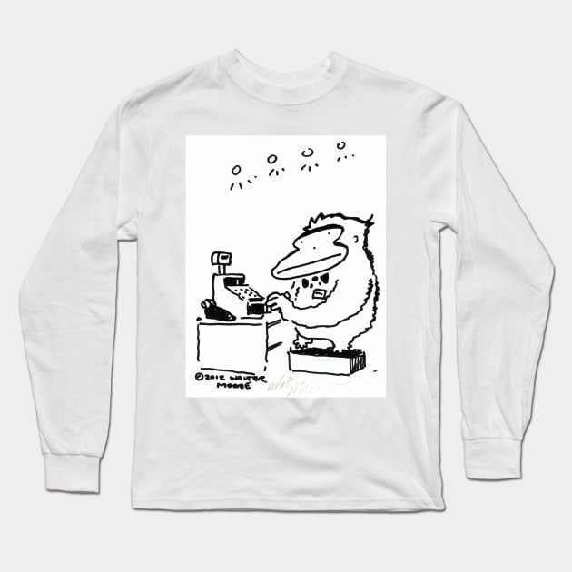 Ape Cashier Long Sleeve T-Shirt by WalterMoore